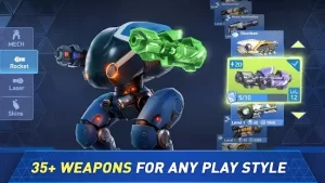 Mech Arena Mod Apk Download Latest Version,2.08.01 Unlimited Coins Credits 1