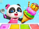 Little Panda's Ice Cream Game
