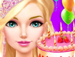 Princess birthday party room