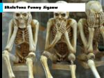 Fun skeleton puzzle