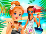 Summer Vacation Dress Up Game for Girl