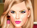 Pop star concert makeup